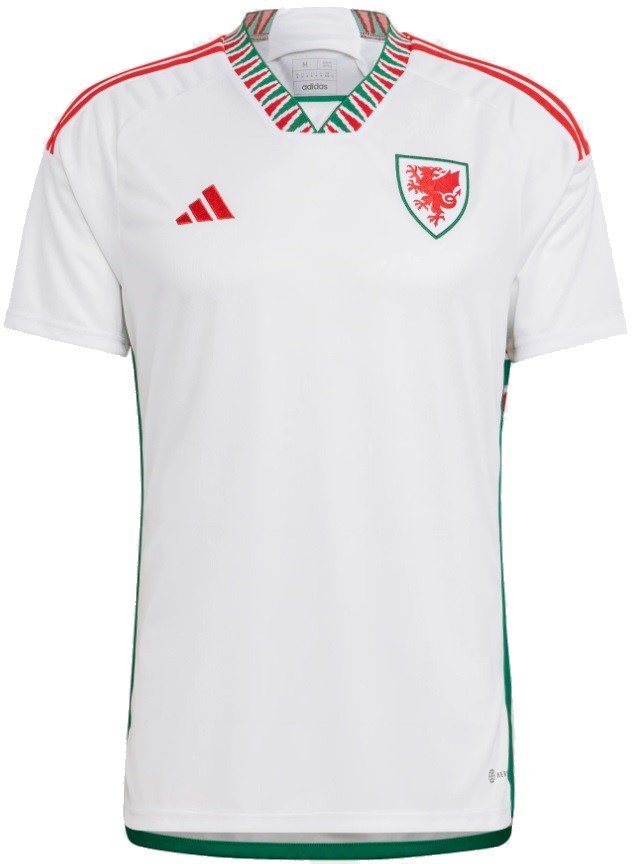 Camisa II Seleção do Pais de Gales 2022 Adidas oficial 